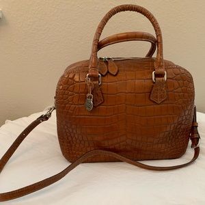 Dooney & Bourke satchel embossed leather bag